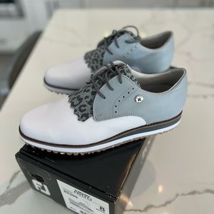 NIB FootJoy Women's Sport Retro Spikeless Golf Shoes Size 8